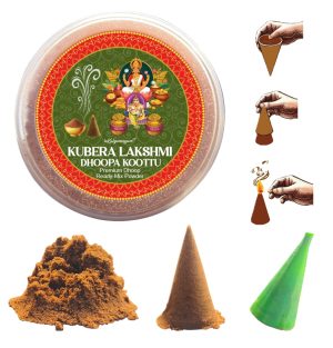 KLSPC-DK-003 - DHOOPA KOOTTU-KUBERA LAKSHMI 100 GM (INCENSE READYMIX POWDER)